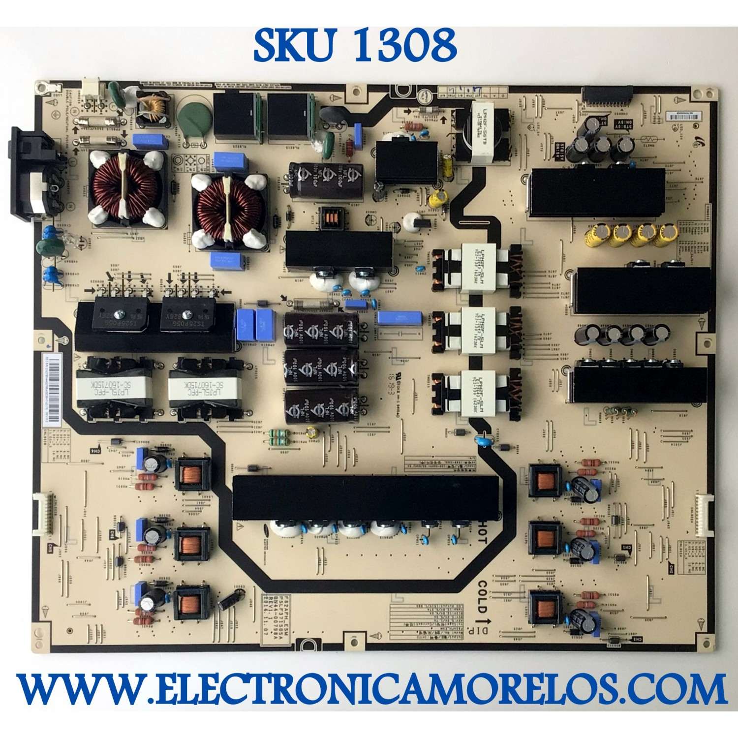 FUENTE PARA TV SAMSUNG NUMERO DE PARTE BN44-00798A / F82AFH_ESM / PSLF371S05A / BN4400798A / PANEL CY-LH082CGLVZH / MODELO LH82DMDPLBA/GO SS01 / LH82DMDPLBA/GO / LH82DMDPLBA